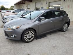 Salvage cars for sale at auction: 2012 Ford Focus Titanium