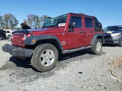 Salvage cars for sale from Copart Spartanburg, SC: 2013 Jeep Wrangler Unlimited Sport