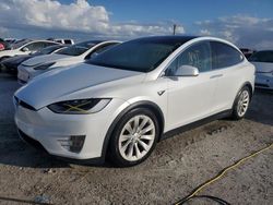 Salvage vehicles for parts for sale at auction: 2018 Tesla Model X