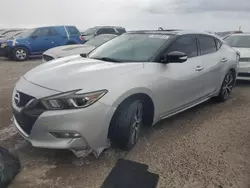 Salvage cars for sale at Riverview, FL auction: 2016 Nissan Maxima 3.5S