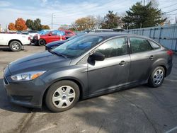 Salvage cars for sale at Moraine, OH auction: 2016 Ford Focus S