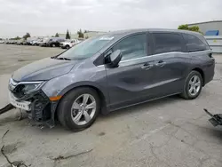 Salvage cars for sale at Bakersfield, CA auction: 2020 Honda Odyssey EX