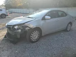 Toyota Vehiculos salvage en venta: 2015 Toyota Corolla L