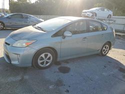 Salvage cars for sale at Savannah, GA auction: 2012 Toyota Prius