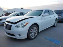 Flood-damaged cars for sale at auction: 2011 Infiniti M37 X