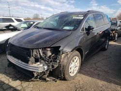 Salvage cars for sale from Copart Woodhaven, MI: 2022 Chrysler Pacifica Touring L