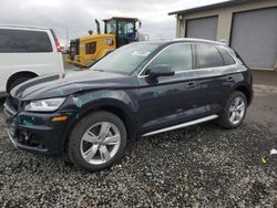 Salvage cars for sale at Eugene, OR auction: 2018 Audi Q5 Premium Plus