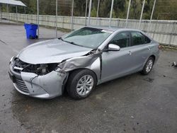 Salvage cars for sale from Copart Savannah, GA: 2017 Toyota Camry LE