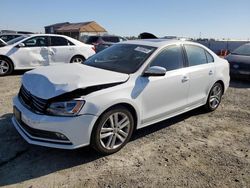 Salvage cars for sale from Copart Antelope, CA: 2015 Volkswagen Jetta SEL