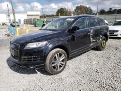 Salvage cars for sale from Copart Montgomery, AL: 2014 Audi Q7 Premium Plus