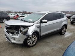 Ford Escape Titanium salvage cars for sale: 2017 Ford Escape Titanium