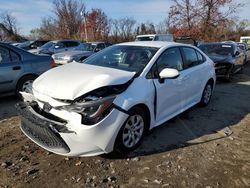 Salvage cars for sale from Copart Baltimore, MD: 2021 Toyota Corolla LE