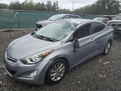 Salvage cars for sale from Copart Riverview, FL: 2015 Hyundai Elantra SE