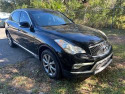 Salvage cars for sale at Midway, FL auction: 2017 Infiniti QX50