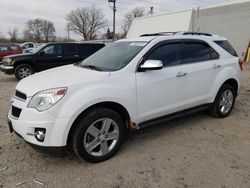 Salvage cars for sale from Copart Ham Lake, MN: 2014 Chevrolet Equinox LTZ