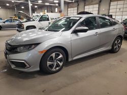 Honda Civic LX salvage cars for sale: 2020 Honda Civic LX