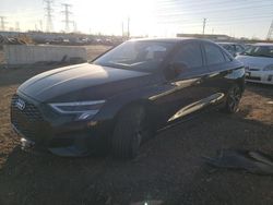 Salvage cars for sale at Elgin, IL auction: 2023 Audi A3 Premium