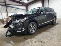 Salvage cars for sale at West Mifflin, PA auction: 2020 Infiniti QX60 Luxe