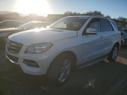 Salvage cars for sale at Las Vegas, NV auction: 2013 Mercedes-Benz ML 350