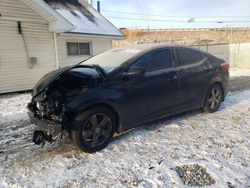 Salvage cars for sale at Northfield, OH auction: 2012 Hyundai Elantra GLS