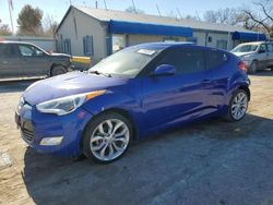 Salvage cars for sale at Wichita, KS auction: 2012 Hyundai Veloster