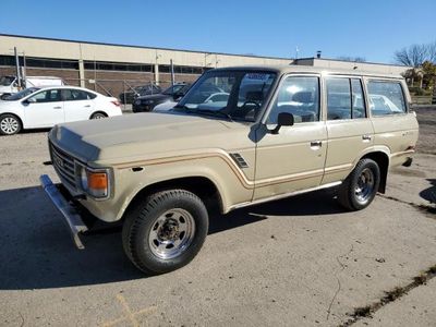 Salvage cars for sale from Copart Wheeling, IL: 1984 Toyota Land Cruiser FJ60