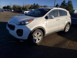 KIA salvage cars for sale: 2017 KIA Sportage LX