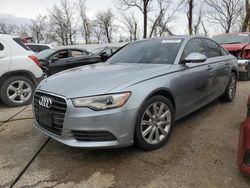 Salvage cars for sale at Bridgeton, MO auction: 2013 Audi A6 Premium Plus