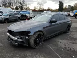 Salvage cars for sale at Portland, OR auction: 2019 BMW M5