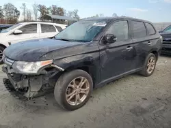 Salvage cars for sale at Spartanburg, SC auction: 2014 Mitsubishi Outlander SE