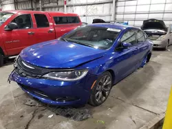 Salvage cars for sale from Copart Woodburn, OR: 2016 Chrysler 200 S