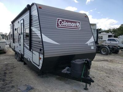 Coleman Travel Trailer salvage cars for sale: 2018 Coleman Travel Trailer