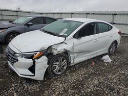 Hyundai salvage cars for sale: 2020 Hyundai Elantra SEL