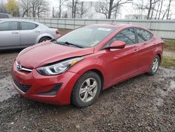 Salvage cars for sale at Central Square, NY auction: 2014 Hyundai Elantra SE