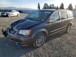Salvage cars for sale from Copart Vallejo, CA: 2015 Chrysler Town & Country Touring L