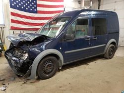 Salvage cars for sale from Copart Lyman, ME: 2010 Ford Transit Connect XL