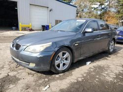 Salvage cars for sale at Austell, GA auction: 2008 BMW 535 I