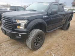 Salvage cars for sale at Cahokia Heights, IL auction: 2017 Ford F150 Super Cab