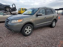 Hyundai salvage cars for sale: 2007 Hyundai Santa FE GLS