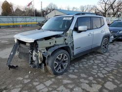 Salvage cars for sale at Wichita, KS auction: 2015 Jeep Renegade Latitude