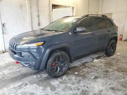 Jeep Cherokee Trailhawk salvage cars for sale: 2016 Jeep Cherokee Trailhawk