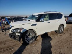 Salvage cars for sale from Copart Greenwood, NE: 2016 Infiniti QX80