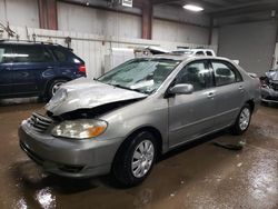 Salvage cars for sale at Elgin, IL auction: 2004 Toyota Corolla CE