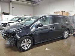 Vehiculos salvage en venta de Copart Elgin, IL: 2017 Honda Odyssey EXL