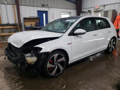 Salvage cars for sale from Copart West Mifflin, PA: 2019 Volkswagen GTI S