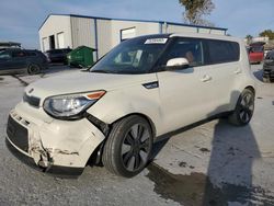 Salvage SUVs for sale at auction: 2015 KIA Soul