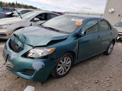 Salvage cars for sale from Copart Franklin, WI: 2009 Toyota Corolla Base