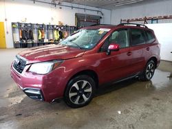 Subaru Forester salvage cars for sale: 2017 Subaru Forester 2.5I Premium