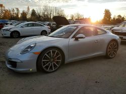 Salvage cars for sale at Portland, OR auction: 2014 Porsche 911 Carrera S