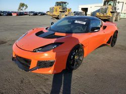 Salvage cars for sale at Martinez, CA auction: 2021 Lotus Evora GT